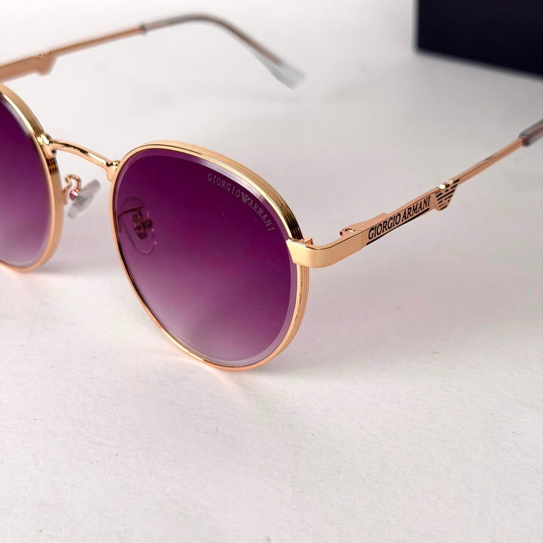 Giorgio Armani Round – Rose Gold - Giiz store