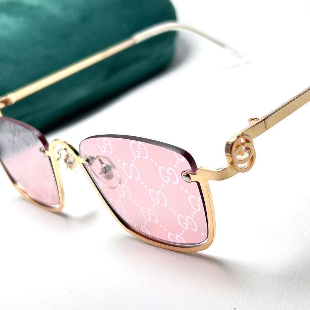 Gucci GG Rectangular Upside Down - Violet - Giiz store