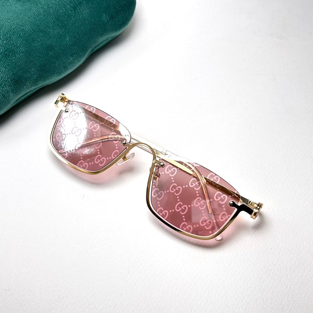 Gucci GG Rectangular Upside Down - Violet - Giiz store