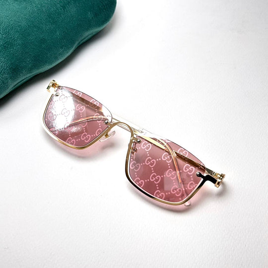 Gucci GG Rectangular Upside Down - Violet - Giiz store