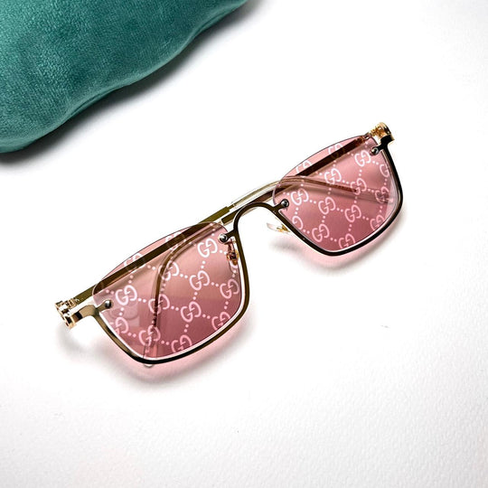 Gucci GG Rectangular Upside Down - Violet - Giiz store