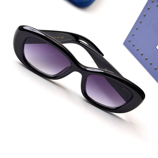 Gucci GG1829SK Oval Logo – Black Purple - Giiz store