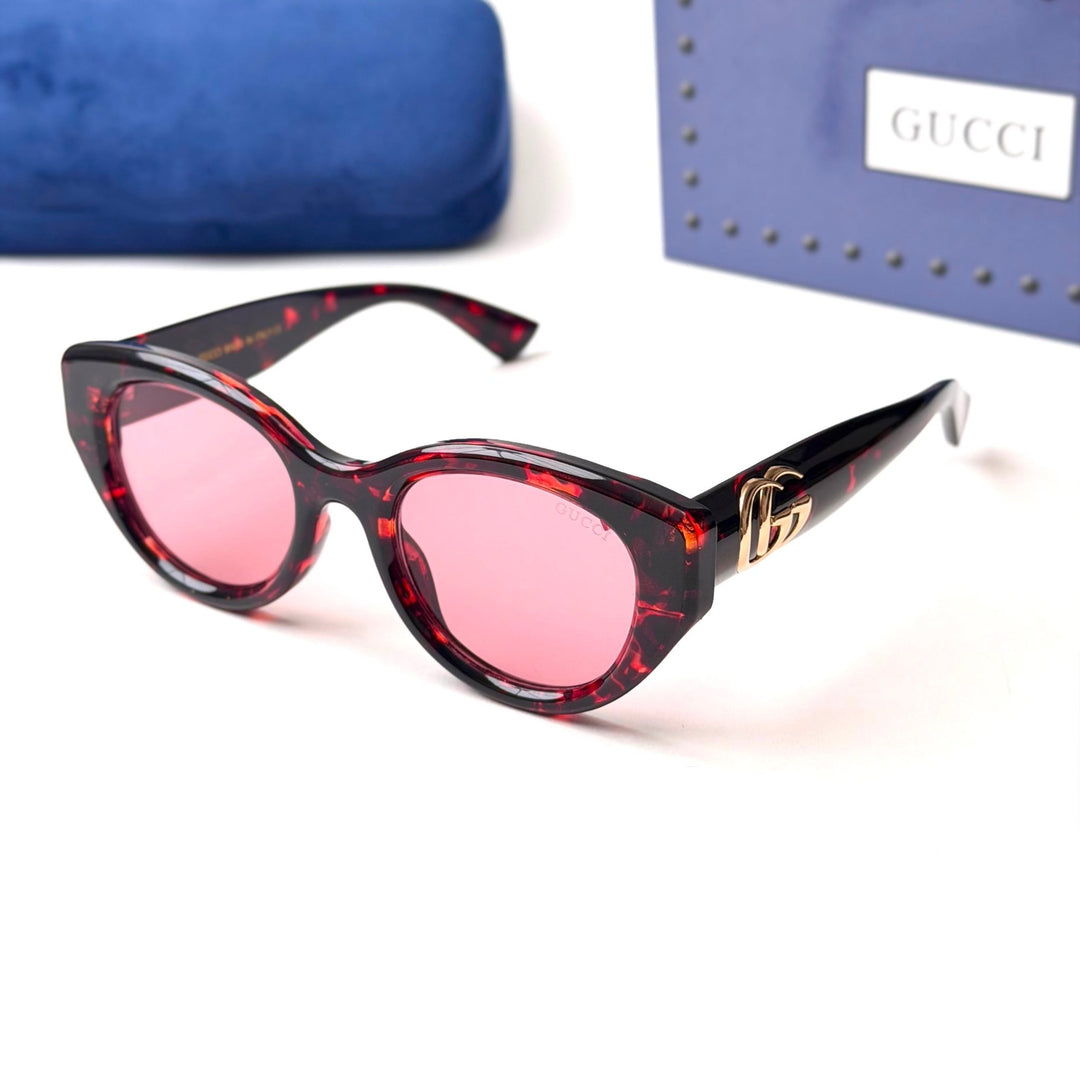 GUCCI GG1862S Cat-Eye – Tortoise Pink - Giiz store