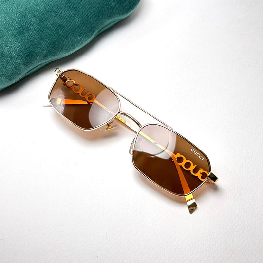 Gucci Lettering GG1804S - Brown - Giiz store