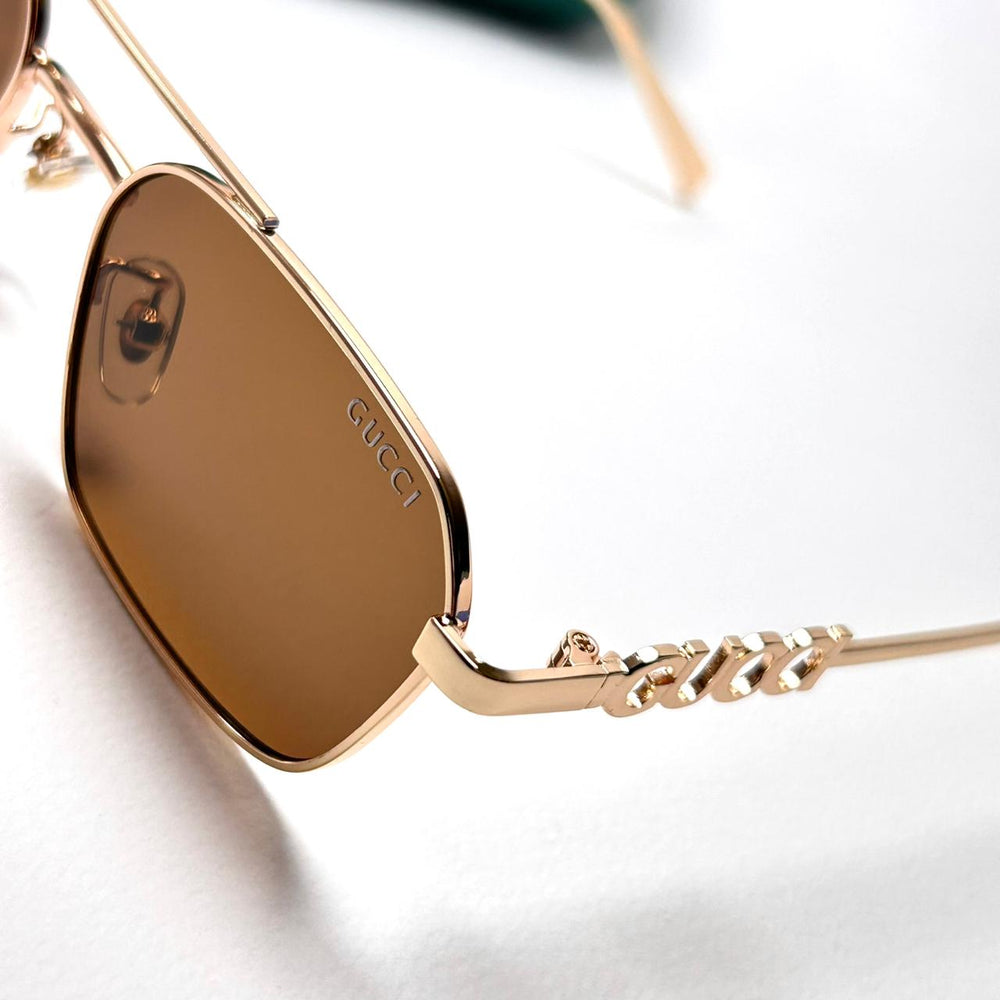 Gucci Lettering GG1804S - Brown - Giiz store