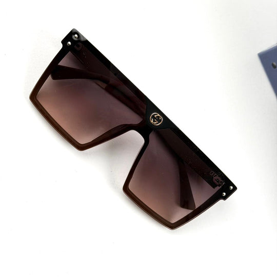Gucci Oversize Square - Brown Gradient - Giiz store