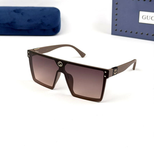 Gucci Oversize Square - Brown Gradient - Giiz store