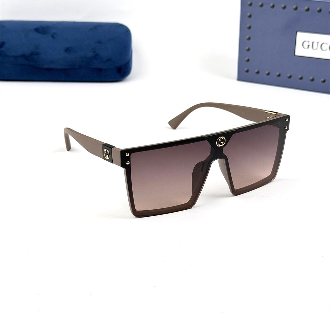 Gucci Oversize Square - Brown Gradient - Giiz store