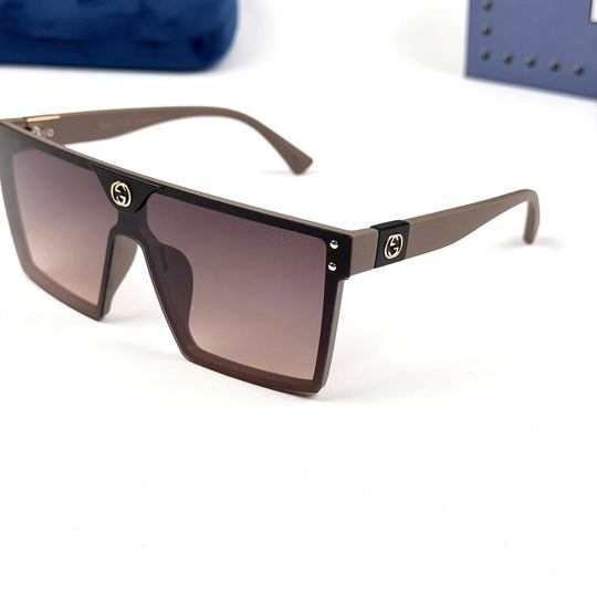 Gucci Oversize Square - Brown Gradient - Giiz store