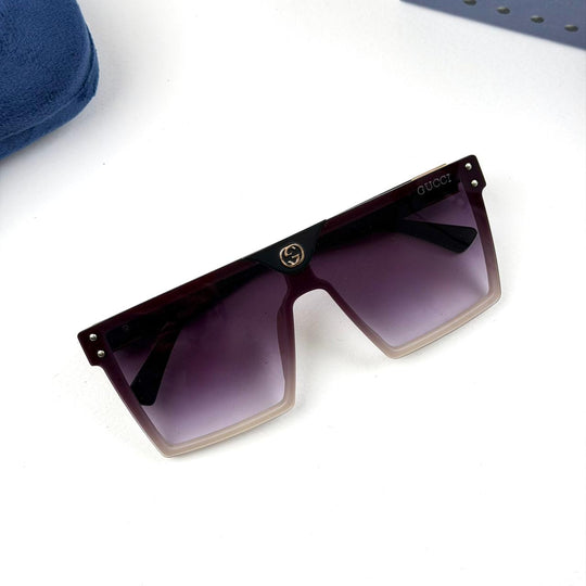 Gucci Oversize Square - Ivory Purple Gradient - Giiz store