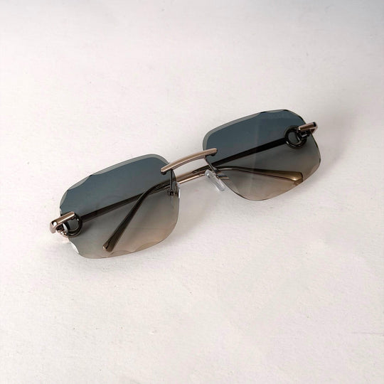 Gucci Rimless – Crystal Grey - Giiz store