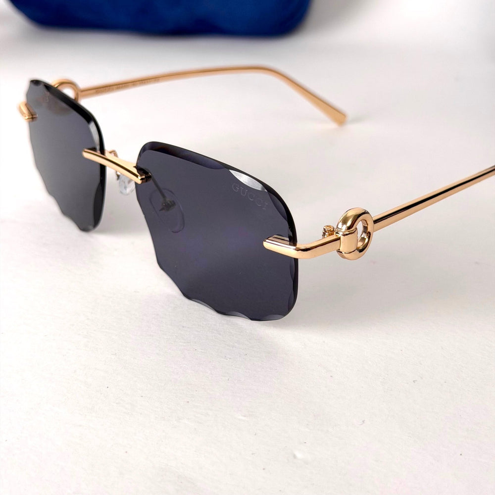 Gucci Rimless – Golden Black - Giiz store