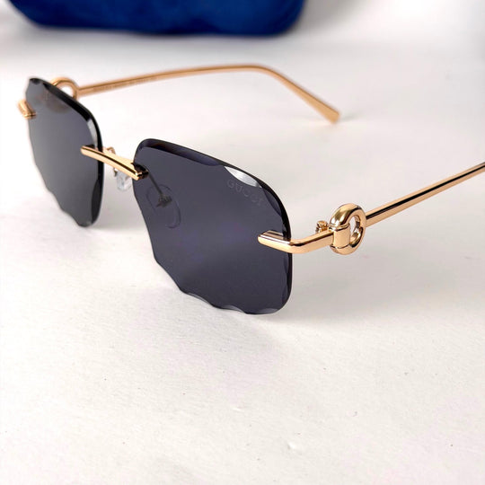 Gucci Rimless – Golden Black - Giiz store