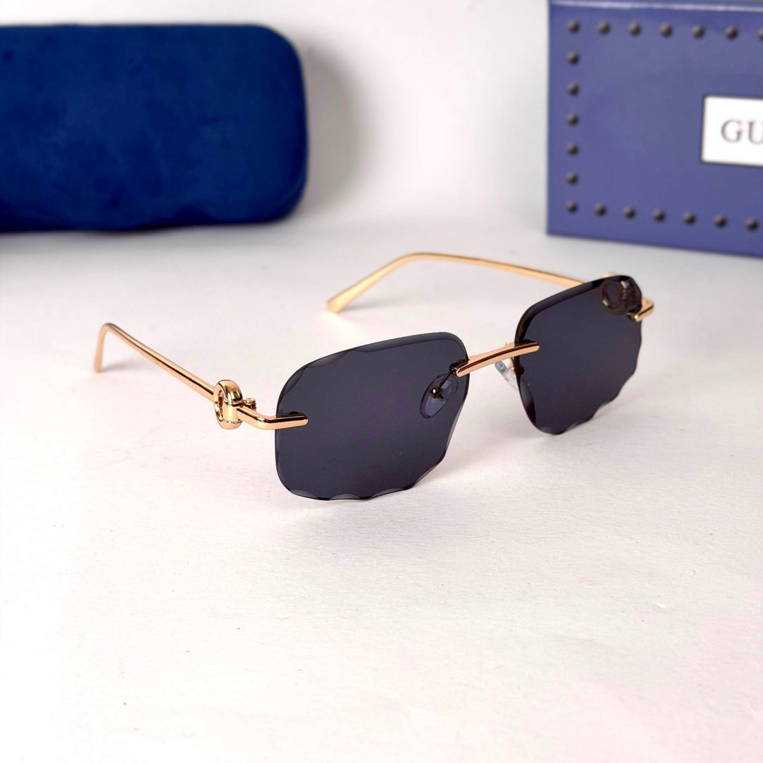 Gucci Rimless – Golden Black - Giiz store