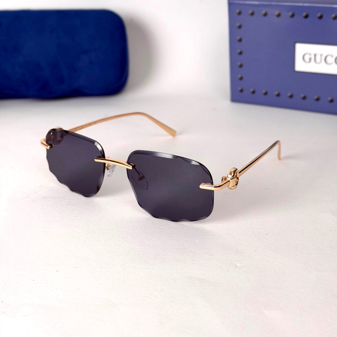 Gucci Rimless – Golden Black - Giiz store