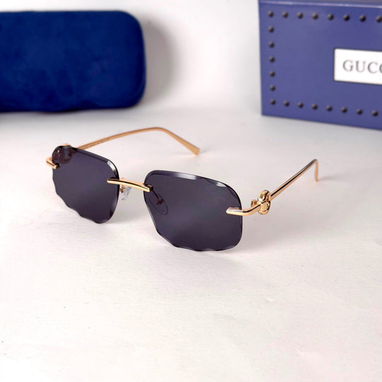 Gucci Rimless – Golden Black - Giiz store