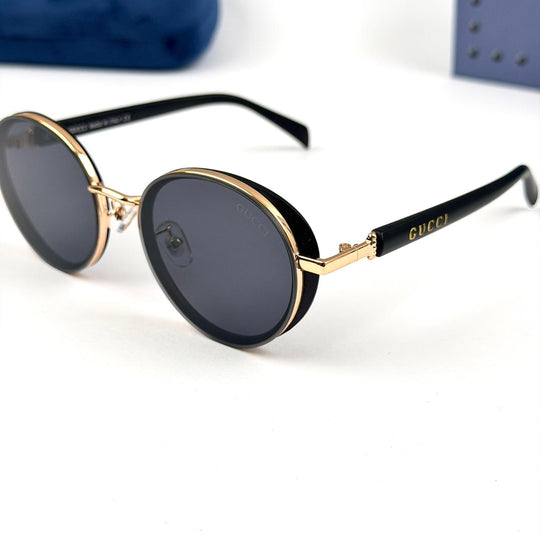 Gucci Round GG2500 - Golden Black - Giiz store