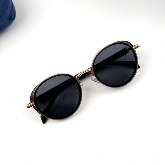 Gucci Round GG2500 - Golden Black - Giiz store