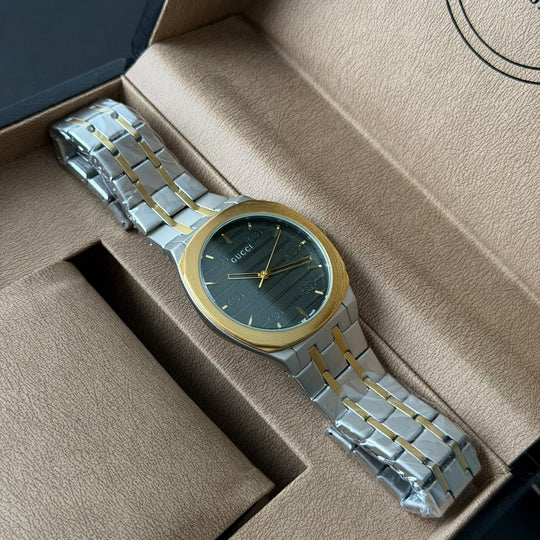 Gucci Two-Tone Classic – Green Dial - Giiz store