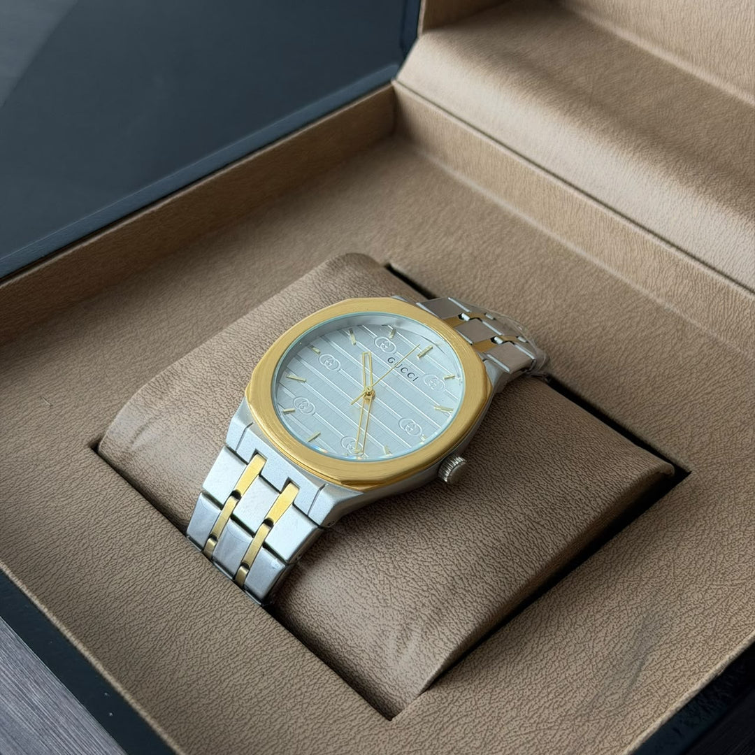 Gucci Two-Tone Classic – Silver &amp; Gold - Giiz store