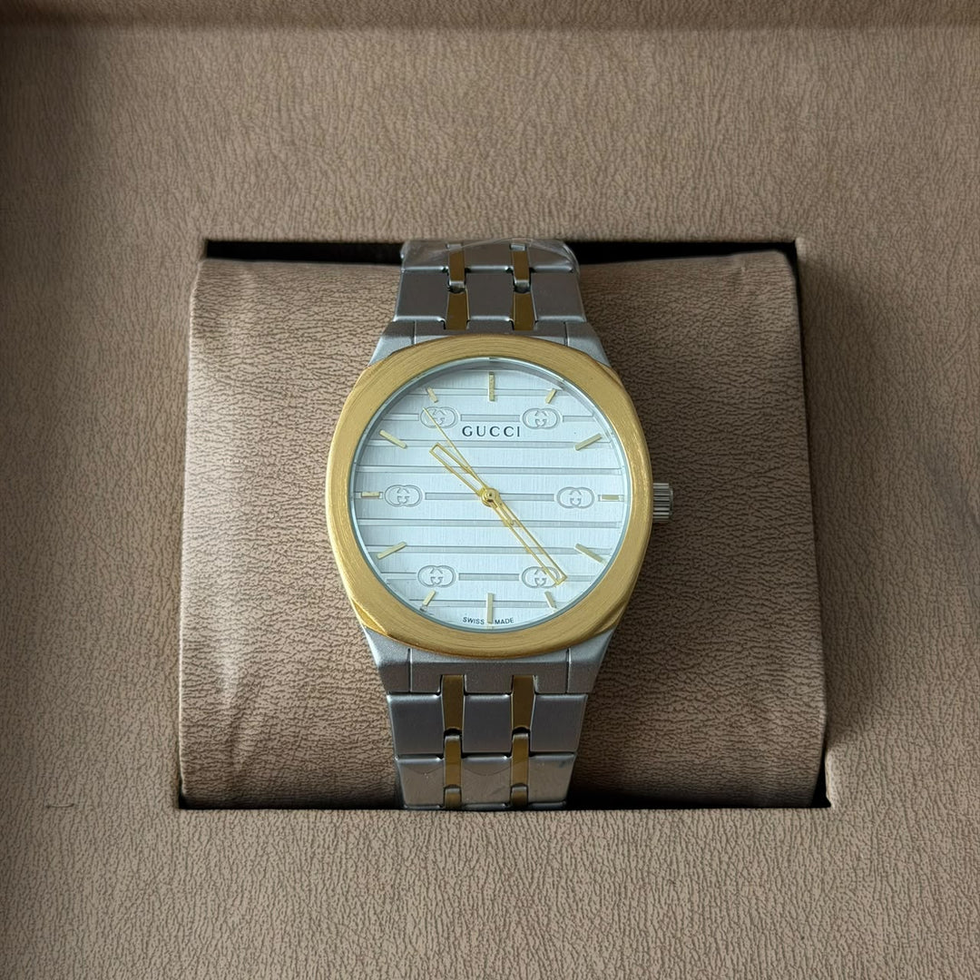 Gucci Two-Tone Classic – Silver & Gold - Giiz store