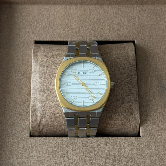 Gucci Two-Tone Classic – Silver &amp; Gold - Giiz store