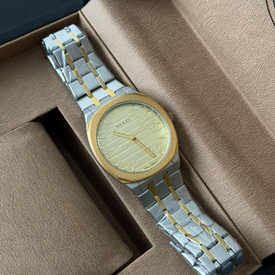 Gucci Two-Tone Classic – Silver Gold Dial - Giiz store