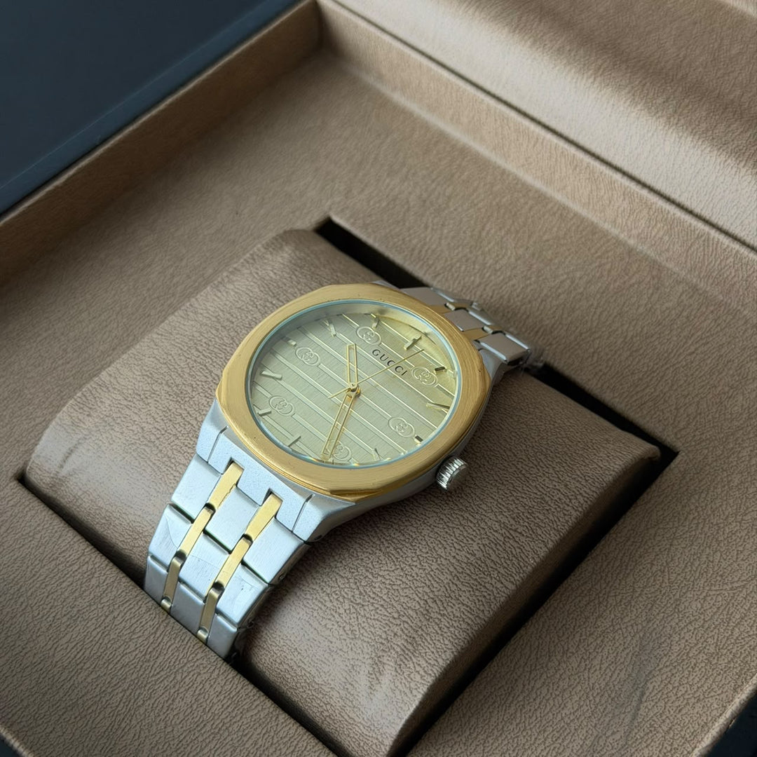 Gucci Two-Tone Classic – Silver Gold Dial - Giiz store