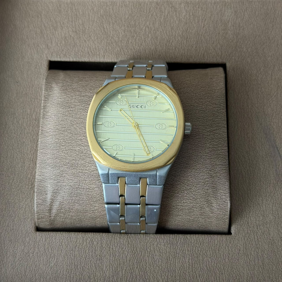 Gucci Two-Tone Classic – Silver Gold Dial - Giiz store