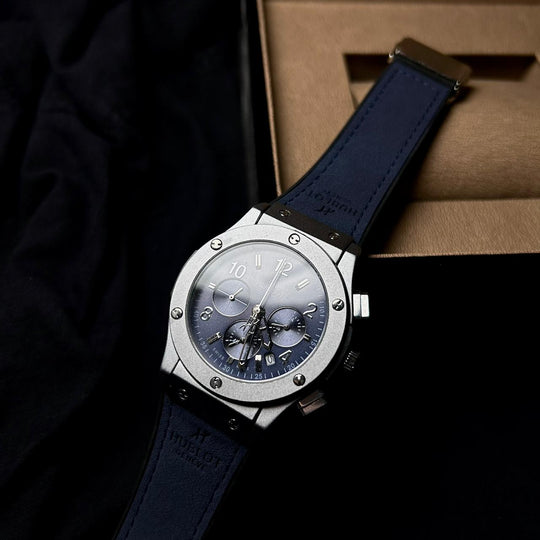 Hublot Big Bang Chronograph – Silver Navy - Giiz store