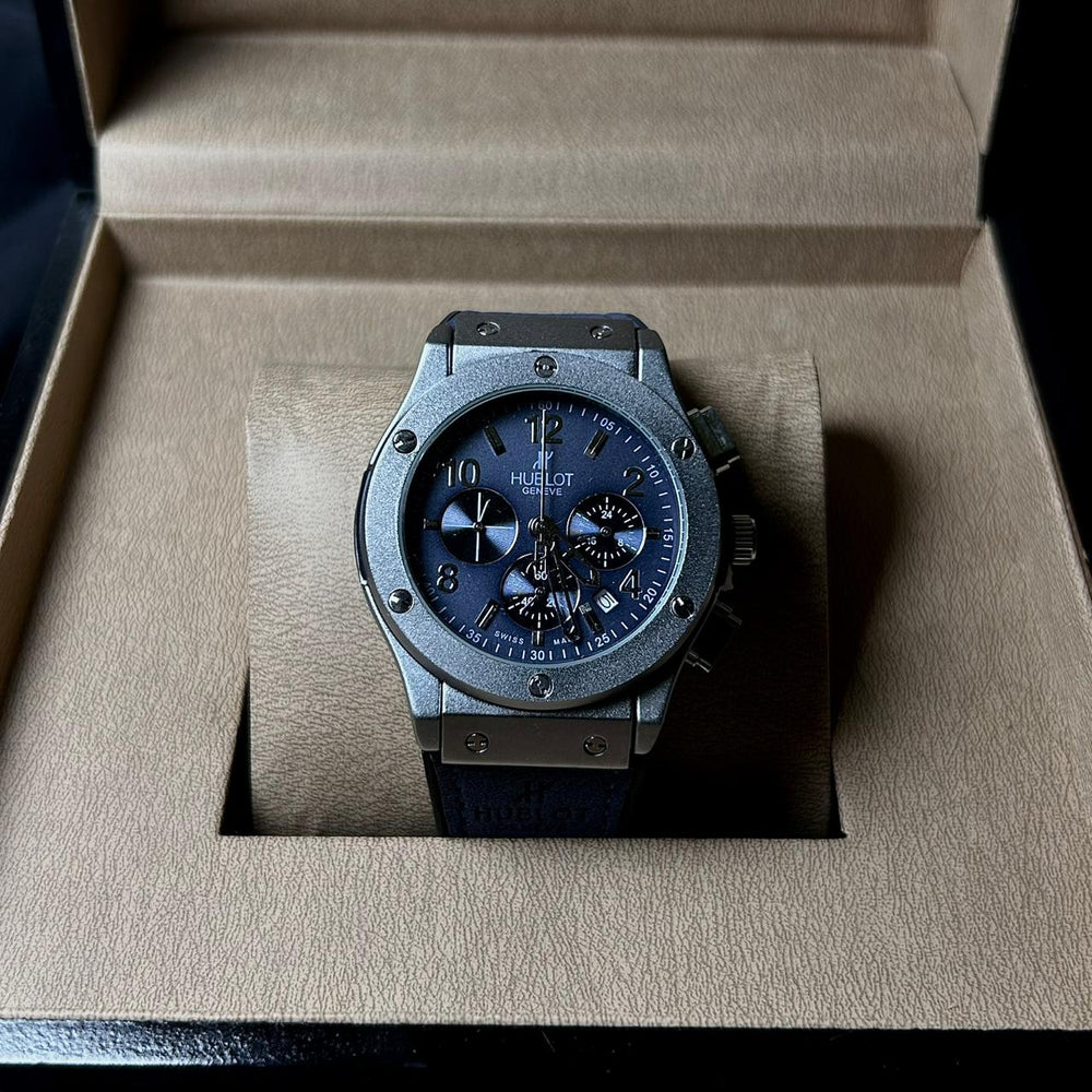 Hublot Big Bang Chronograph – Silver Navy - Giiz store