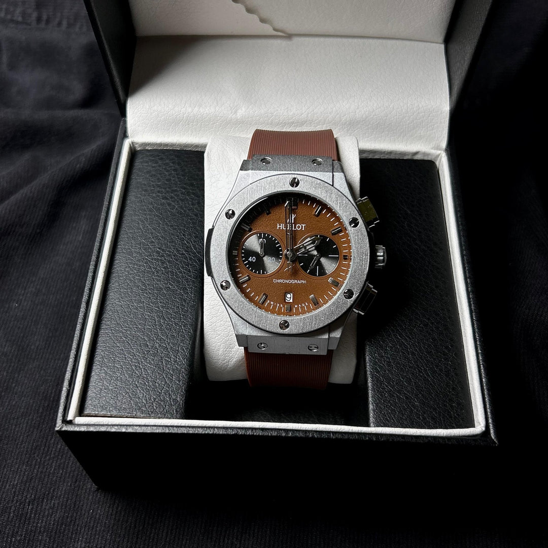 Hublot Classic Fusion Chronograph – Brown Dial - Giiz store
