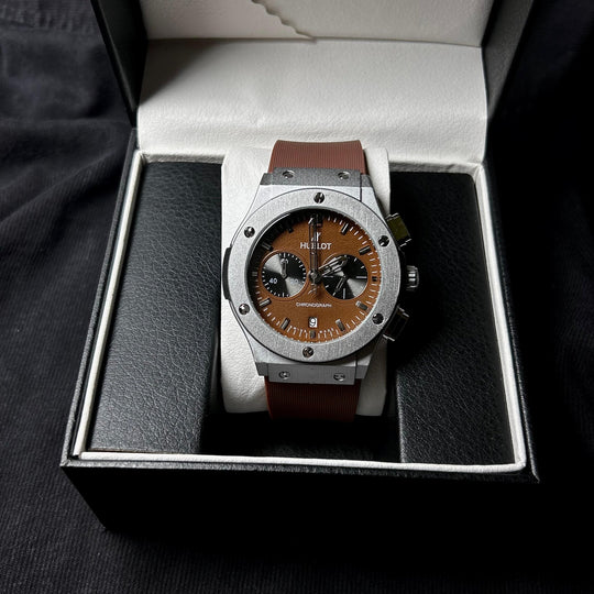 Hublot Classic Fusion Chronograph – Brown Dial - Giiz store