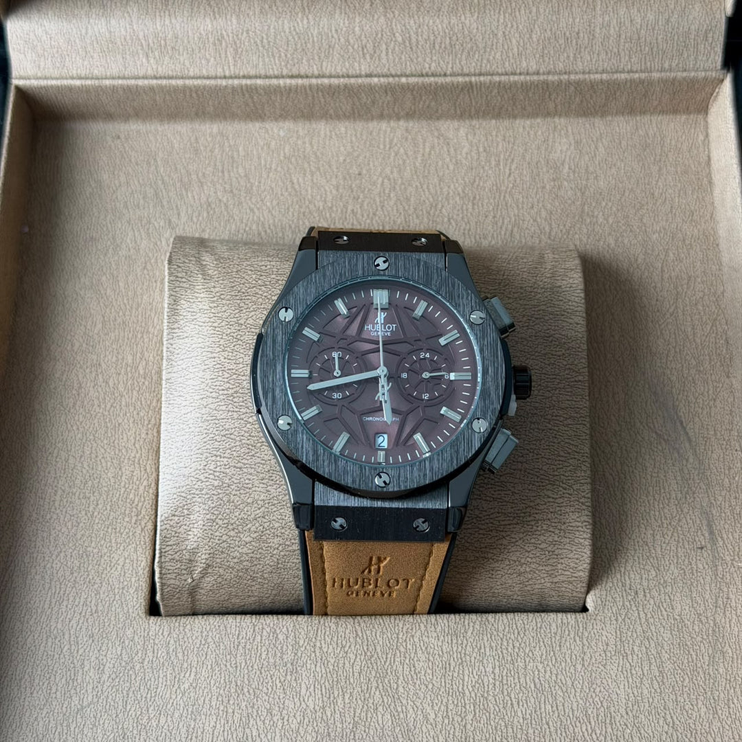 Hublot Classic Fusion Chronograph – Burgundy Skeleton Edition - Giiz store