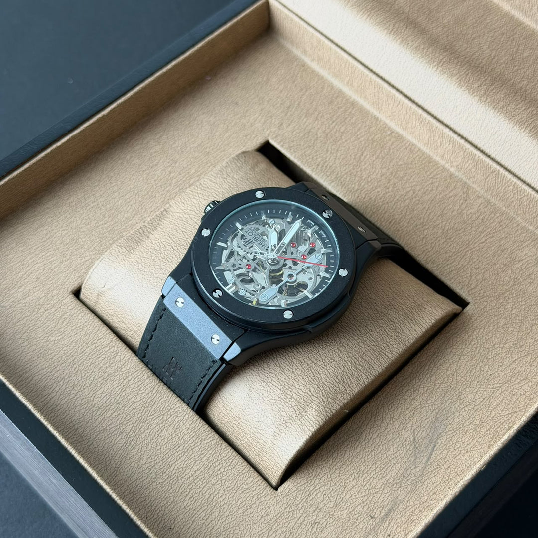 Hublot Classic Fusion Skeleton – Black Phantom Red Edition - Giiz store