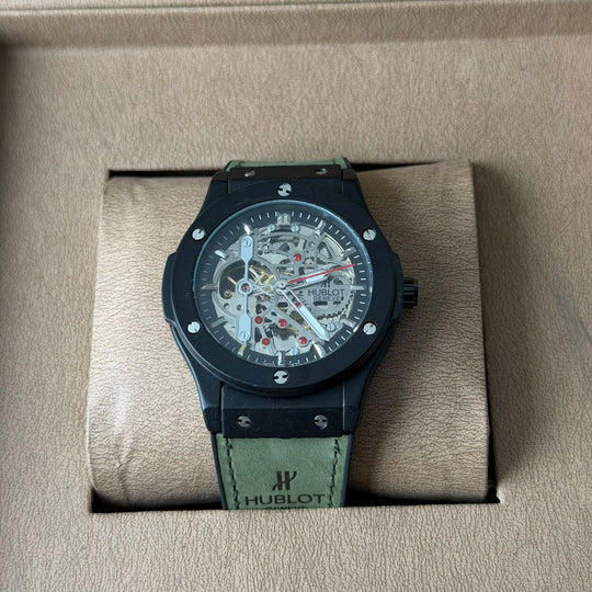 Hublot Classic Fusion Skeleton – Green Edition - Giiz store
