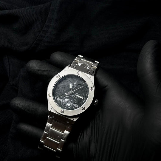 Hublot Classic Fusion Skeleton Homage – Black - Giiz store