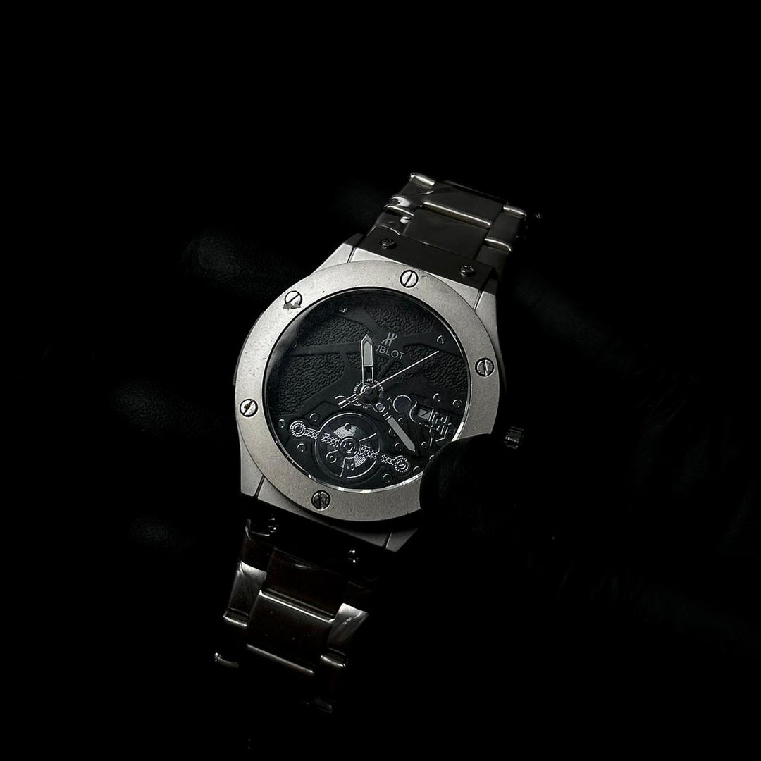 Hublot Classic Fusion Skeleton Homage – Black - Giiz store