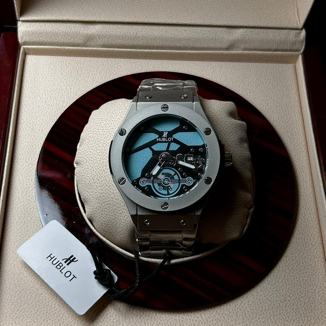 Hublot Classic Fusion Skeleton Homage – Blue - Giiz store