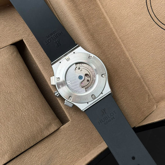 Hublot Classic Fusion Tourbillon Chronograph – Ice Silver Edition - Giiz store