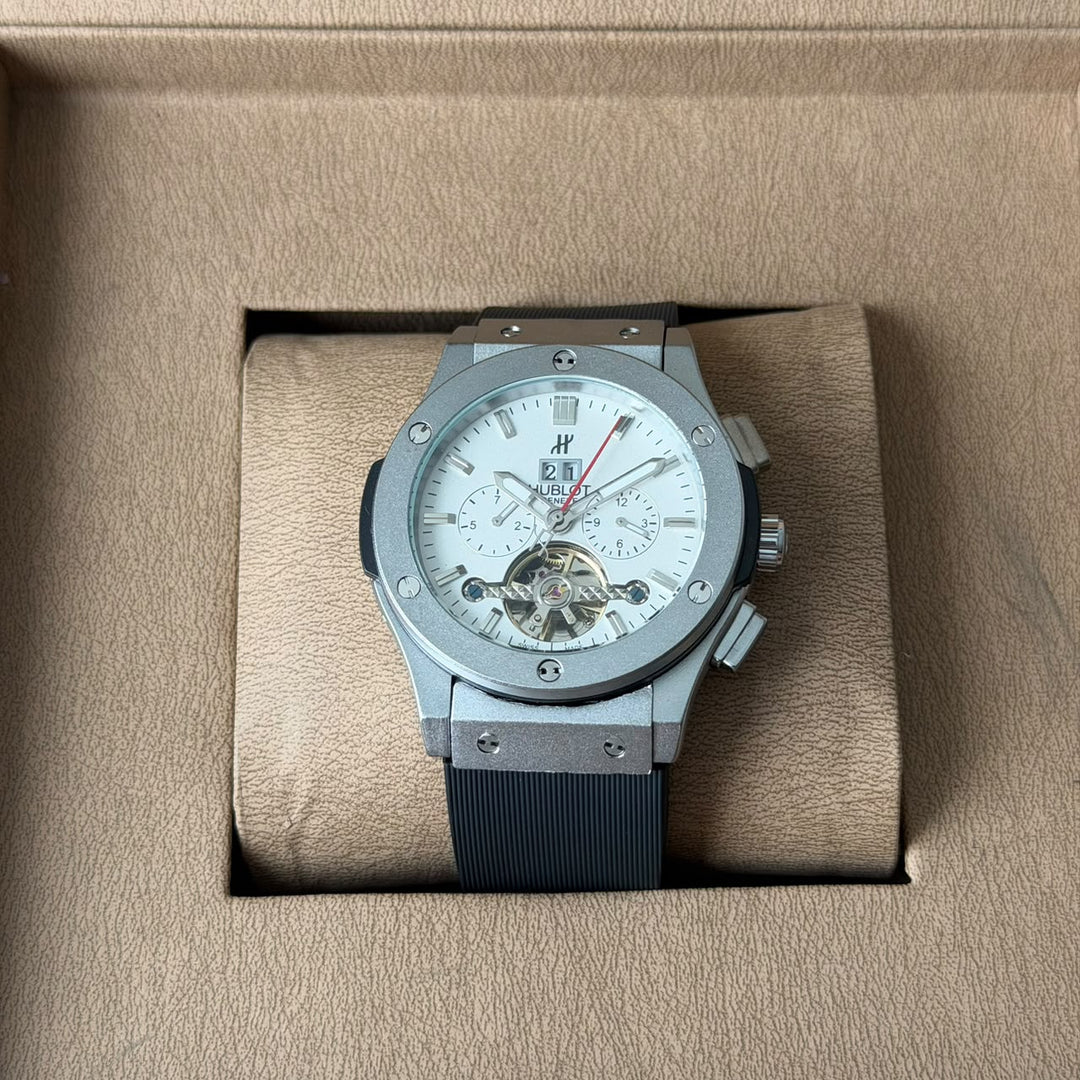 Hublot Classic Fusion Tourbillon Chronograph – Ice Silver Edition - Giiz store