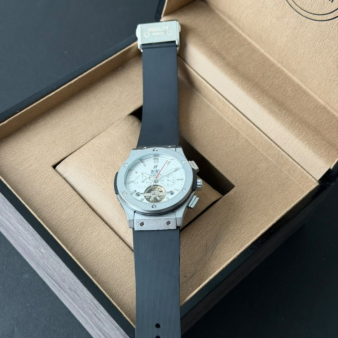 Hublot Classic Fusion Tourbillon Chronograph – Ice Silver Edition - Giiz store