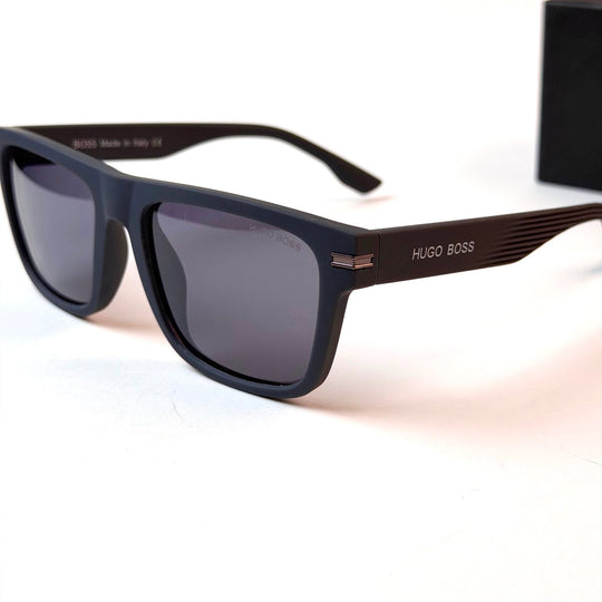 HUGO BOSS Rectangular Square – Navy Smoke - Giiz store