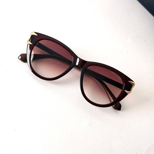 Just Cavalli Golden Fang – Burgundy - Giiz store