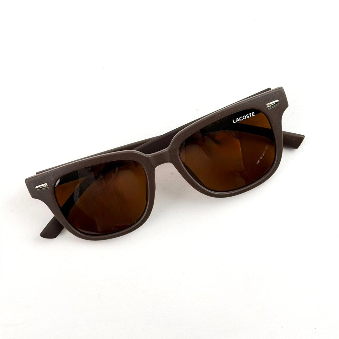 Lacoste Classic Brown – Matte Black - Giiz store