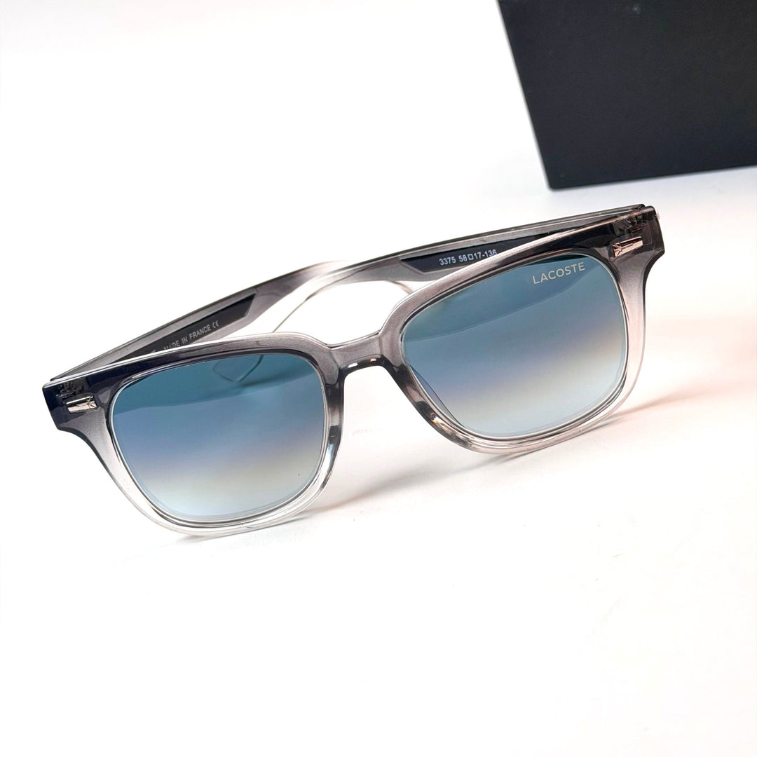 Lacoste Crystal Grey – Blue Gradient - Giiz store
