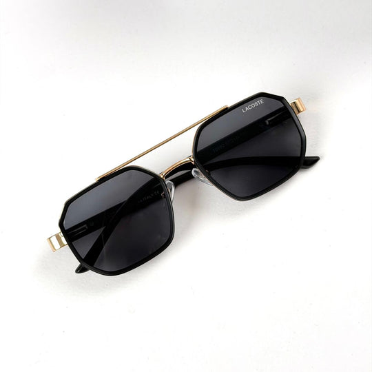 Lacoste Geometric Double Bridge - Gold Black - Giiz store