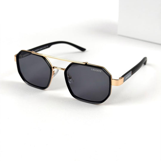 Lacoste Geometric Double Bridge - Gold Black - Giiz store