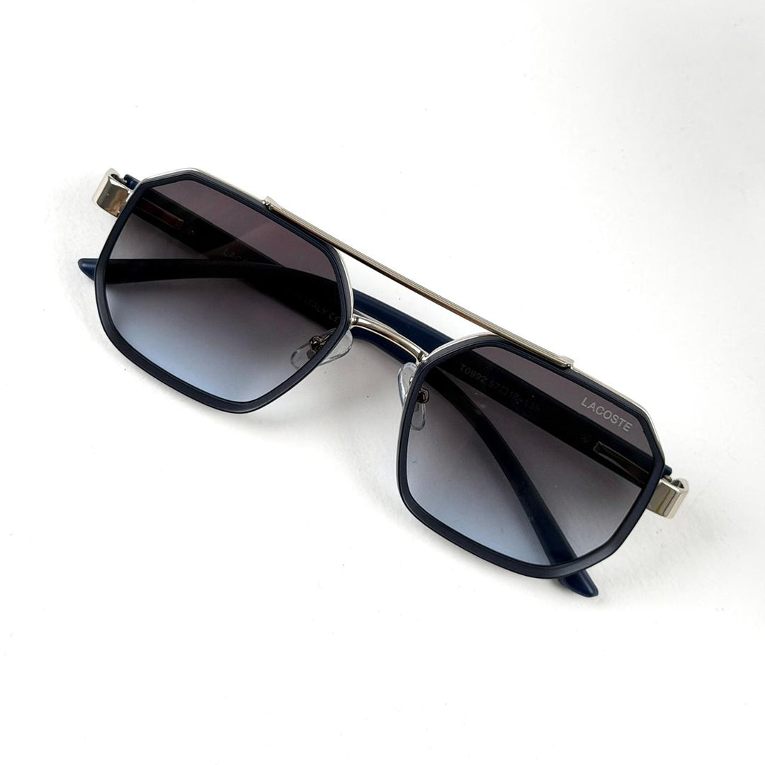 Lacoste Geometric Double Bridge - Silver Blue Gradient - Giiz store