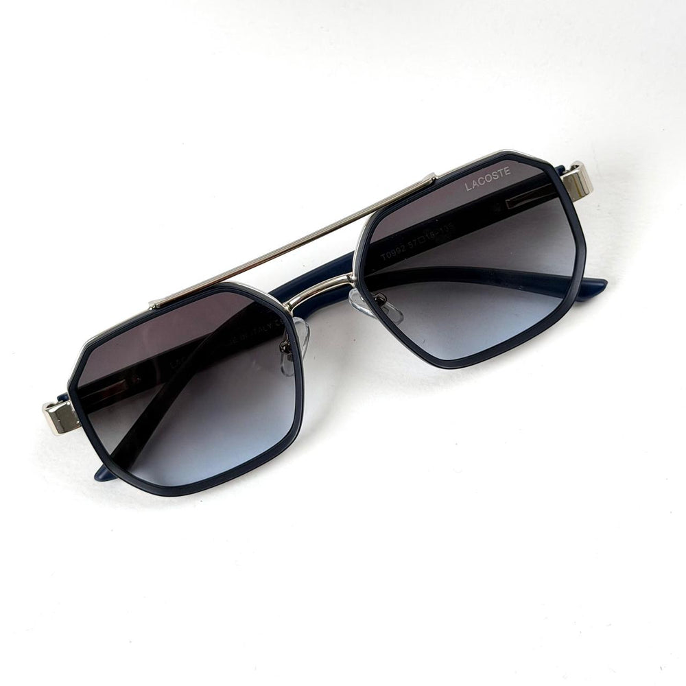 Lacoste Geometric Double Bridge - Silver Blue Gradient - Giiz store